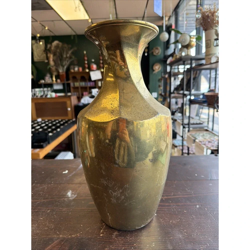 Brass Vase 16